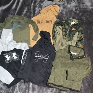 Under Armour Kids Sweatshirts & Hoodies - Black, Green, Gray